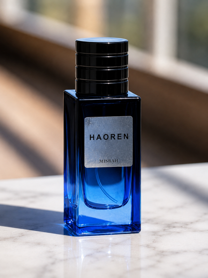 Misbah Eau de Parfum Men 50ml - Oriental Fougère Scent, Refreshing Office & Date Night Fragrance, Gift for Him