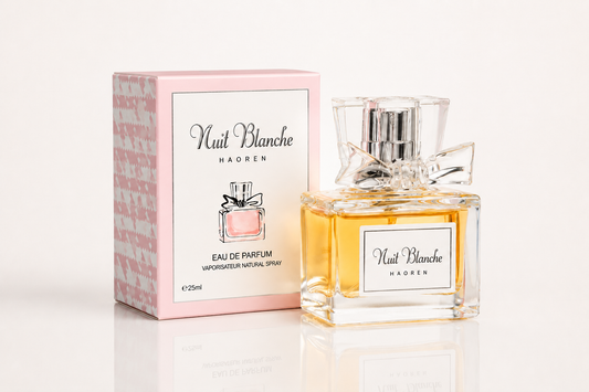 Nuit Blanche Eau de Parfum Women 25ml - Fruity Gourmand Scent, Elegant Daily Wear Fragrance, Gift for Her