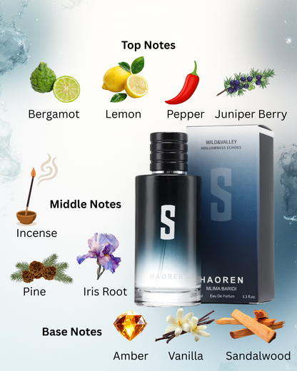 Couple's Gift Set – Mlima Baridi (Him) & Zawadi Ya Maua (Her) Eau de Parfum Duo, Aromatic Woody & Floral Woody Fragrance Combo, His & Hers Gift Set