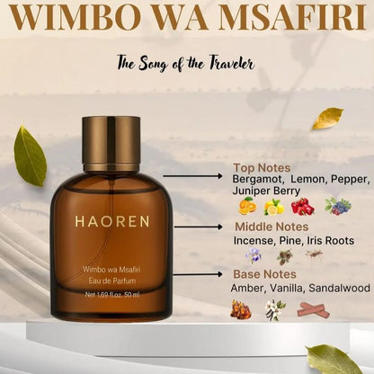 Night Out Combo – Mau Mau Dawn & Wimbo Wa Msafiri Eau de Parfum Duo, Amber Oud & Woody Fougère Fragrance Set for Men, Bold Evening Scent Bundle