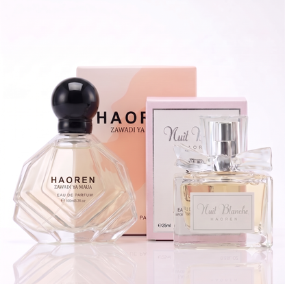 Sweet Scent Combo – Zawadi Ya Maua & Nuit Blanche Eau de Parfum Duo, Floral Woody & Fruity Gourmand Fragrance Set for Women, Sweetest Perfume Gift Set