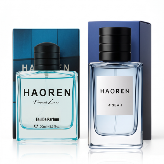 Vacation Combo – Pwani Limau & Misbah Eau de Parfum Duo, Fresh Citrus & Oriental Fougère Travel Fragrance Set, Unisex Summer & Evening Scent Bundle