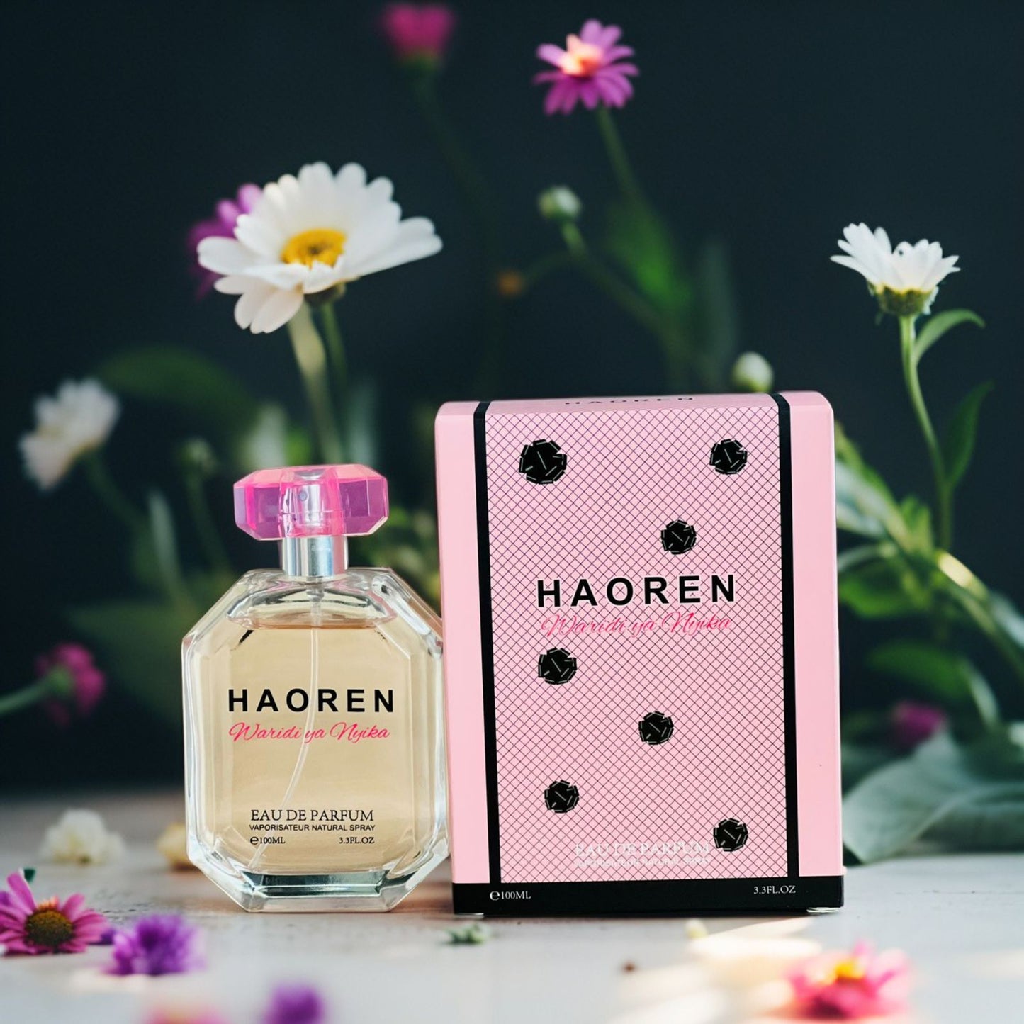 Waridi Ya Nyika Eau de Parfum Women 100ml - Floral Woody Scent, Elegant Daily Wear & Special Occasion Fragrance, Gift for Her