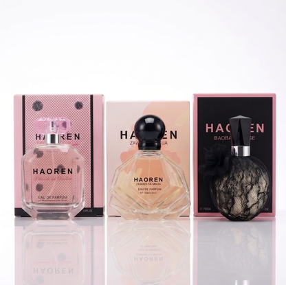 All Lady Combo – Baobab Rouge, Waridi Ya Nyika & Zawadi Ya Maua Eau de Parfum Set for Women, 3-in-1 Floral Rose & Floral Woody Fragrance Bundle, Gift for Her